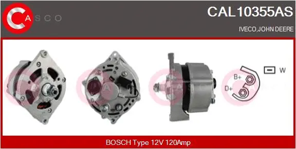 CAL10355AS CASCO Генератор (фото 1)