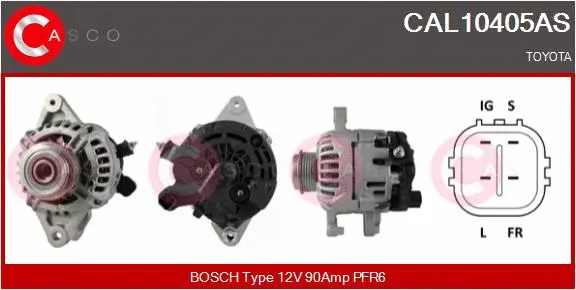 CAL10405AS CASCO Генератор (фото 1)