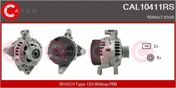 CAL10411RS CASCO Генератор (фото 1)