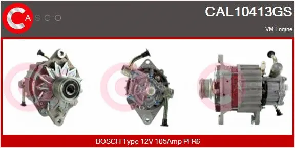 CAL10413GS CASCO Генератор (фото 1)