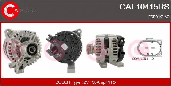 CAL10415RS CASCO Генератор (фото 1)