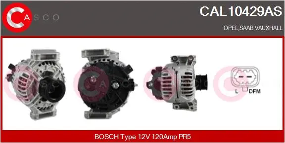 CAL10429AS CASCO Генератор (фото 1)