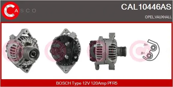 CAL10446AS CASCO Генератор (фото 1)