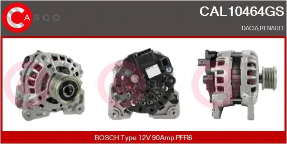 CAL10464GS CASCO Генератор (фото 1)