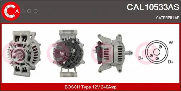 CAL10533AS CASCO Генератор (фото 1)