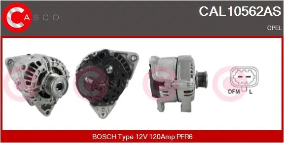 CAL10562AS CASCO Генератор (фото 1)