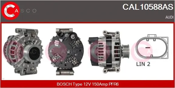 CAL10588AS CASCO Генератор (фото 1)