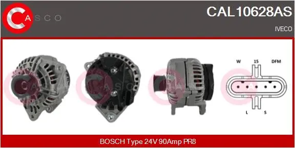 CAL10628AS CASCO Генератор (фото 1)