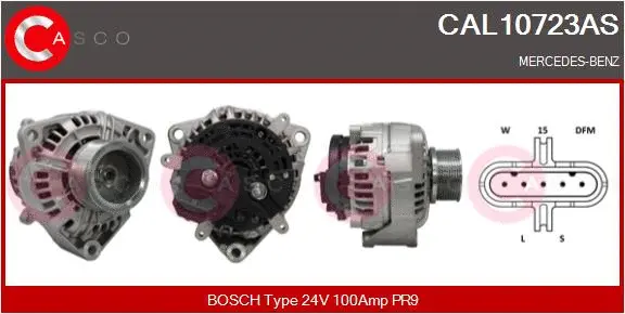 CAL10723AS CASCO Генератор (фото 1)