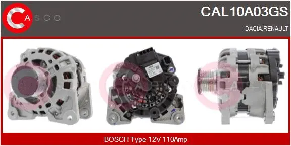 CAL10A03GS CASCO Генератор (фото 1)