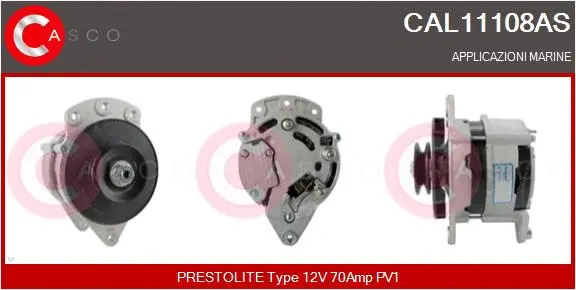 CAL11108AS CASCO Генератор (фото 1)
