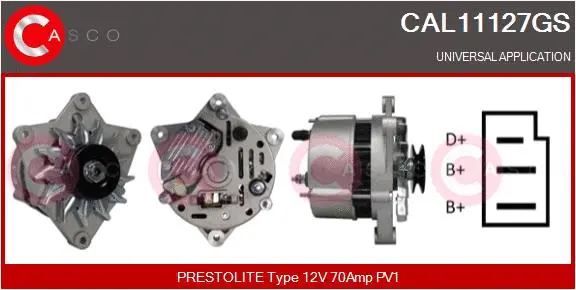 CAL11127GS CASCO Генератор (фото 1)