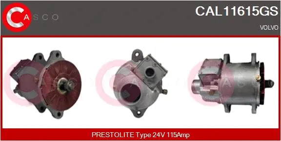 CAL11615GS CASCO Генератор (фото 1)