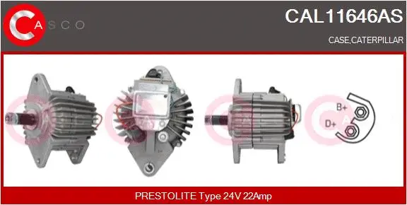 CAL11646AS CASCO Генератор (фото 1)