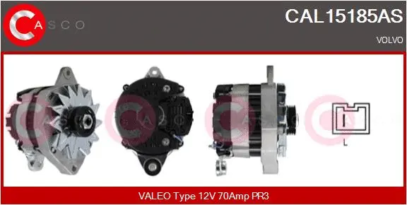 CAL15185AS CASCO Генератор (фото 1)