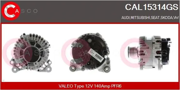 CAL15314GS CASCO Генератор (фото 1)