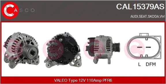 CAL15379AS CASCO Генератор (фото 1)