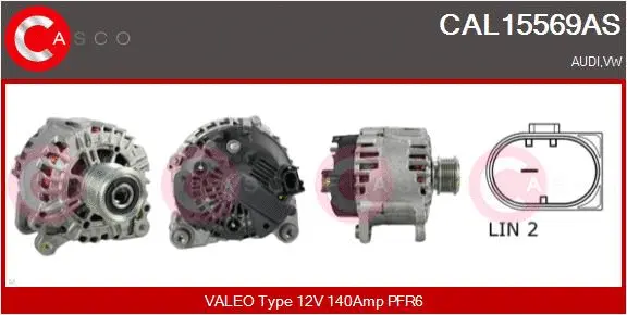 CAL15569AS CASCO Генератор (фото 1)