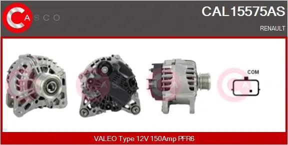 CAL15575AS CASCO Генератор (фото 1)