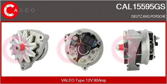 CAL15595GS CASCO Генератор (фото 1)