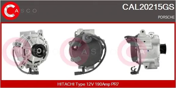 CAL20215GS CASCO Генератор (фото 1)