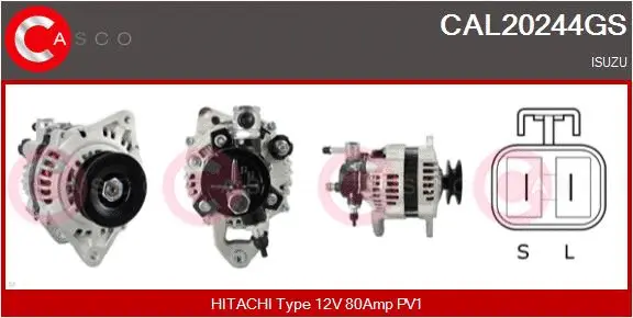 CAL20244GS CASCO Генератор (фото 1)