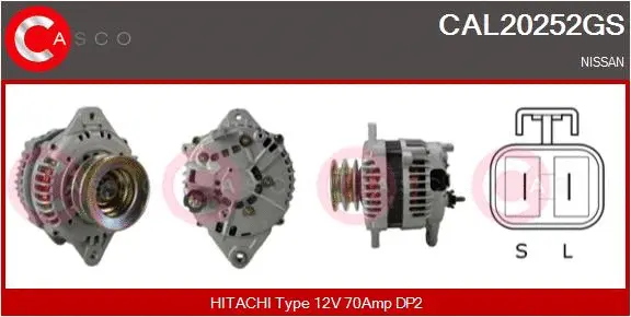 CAL20252GS CASCO Генератор (фото 1)