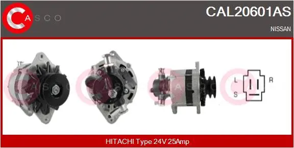 CAL20601AS CASCO Генератор (фото 1)