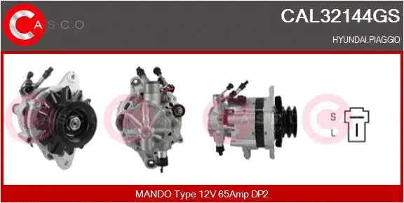 CAL32144GS CASCO Генератор (фото 1)