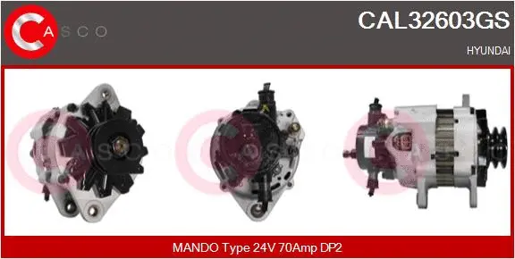 CAL32603GS CASCO Генератор (фото 1)