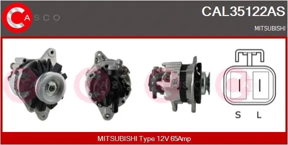 CAL35122AS CASCO Генератор (фото 1)