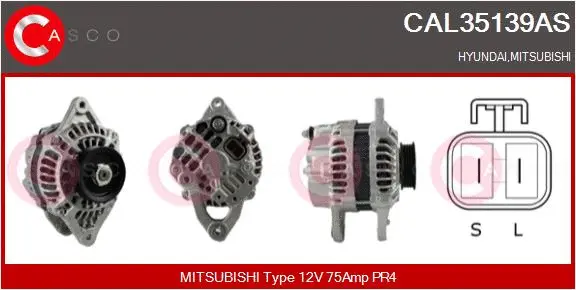CAL35139AS CASCO Генератор (фото 1)