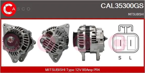 CAL35300GS CASCO Генератор (фото 1)