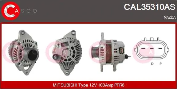 CAL35310AS CASCO Генератор (фото 1)