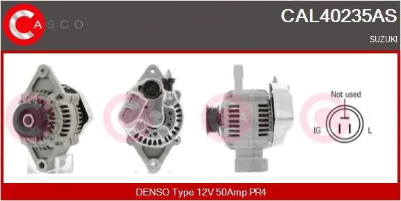 CAL40235AS CASCO Генератор (фото 1)