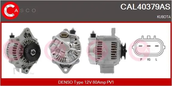 CAL40379AS CASCO Генератор (фото 1)