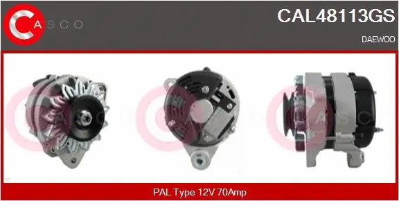 CAL48113GS CASCO Генератор (фото 1)