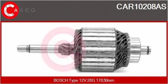 CAR10208AS CASCO Якорь, стартер (фото 1)