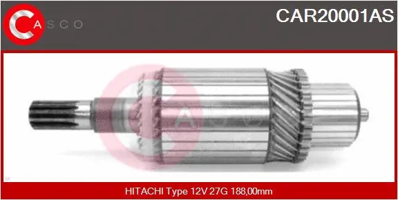 CAR20001AS CASCO Якорь, стартер (фото 1)