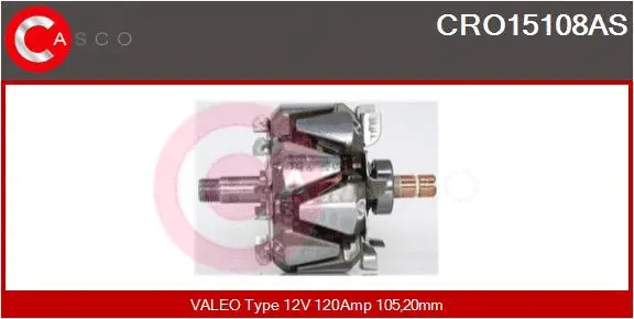 CRO15108AS CASCO Ротор, генератор (фото 1)