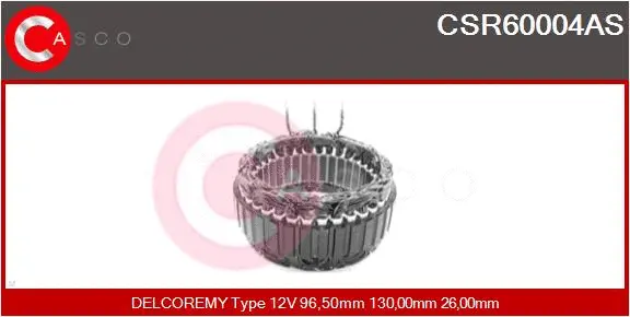 CSR60004AS CASCO Статор, генератор (фото 1)