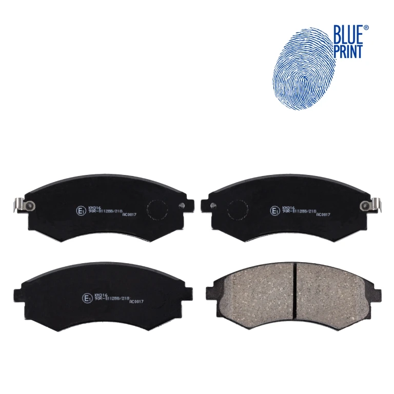 ADG04233 BLUE PRINT Комплект тормозных колодок, дисковый тормоз (фото 2)