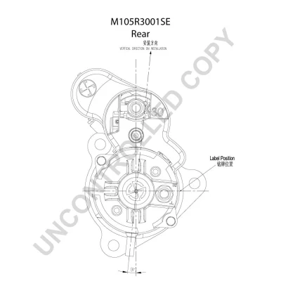 M105R3001SE PRESTOLITE ELECTRIC Стартер (фото 9)