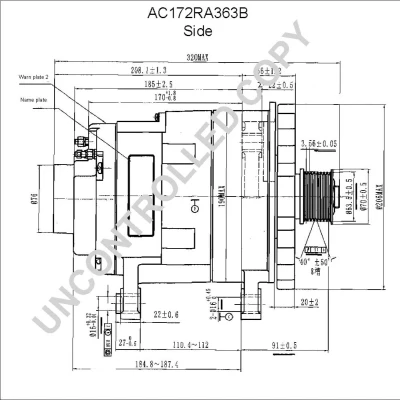 AC172RA363B PRESTOLITE ELECTRIC Генератор (фото 14)