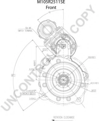 M105R2511SE PRESTOLITE ELECTRIC Стартер (фото 10)