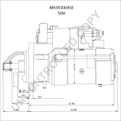 M93R3004SE PRESTOLITE ELECTRIC Стартер (фото 13)