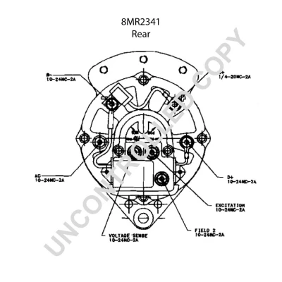 8MR2341 PRESTOLITE ELECTRIC Генератор (фото 13)