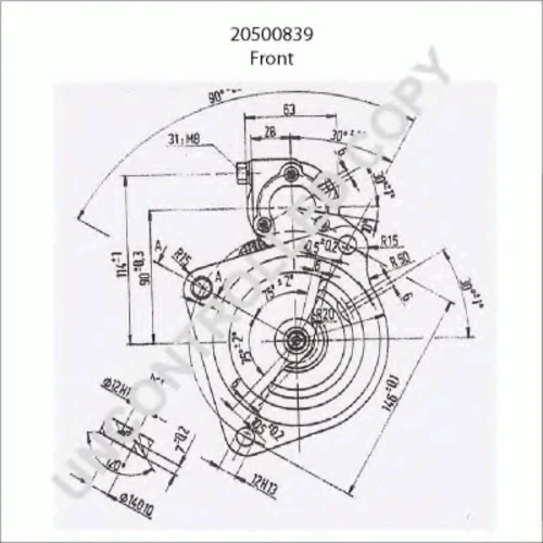 20500839 PRESTOLITE ELECTRIC Стартер (фото 7)