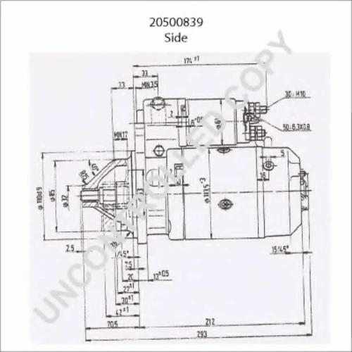 20500839 PRESTOLITE ELECTRIC Стартер (фото 8)