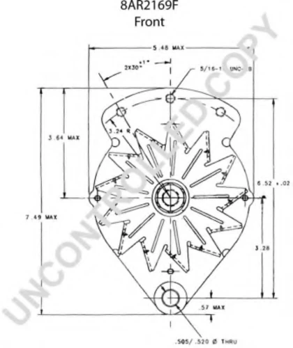 8AR2169F PRESTOLITE ELECTRIC Генератор (фото 9)